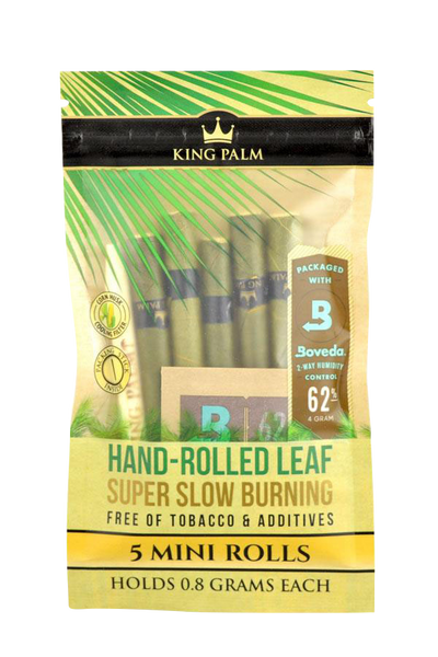 King Palm Mini Rolls Wrap Pouches - 75 Pack Best Sales Price - Pre-Rolls