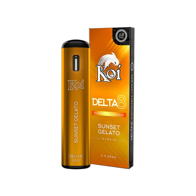 Koi Sunset Gelato Delta 8 Disposable Vape Bar (1g) Best Sales Price - Vape Pens