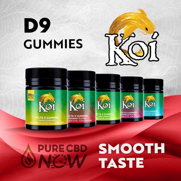 Koi Delta 9 THC Gummies – 200mg ∆9 THC + 400mg CBD Best Sales Price - Gummies