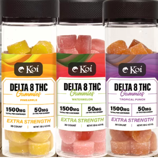 Koi High Potency Delta 8 THC Gummies 1500mg Best Sales Price - Gummies