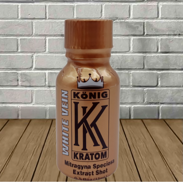 Konig Kratom Extra Strength Liquid Extract 15ml-White Vein Best Sales Price - CBD