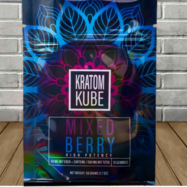 Kratom Kube High-Potency Kratom Extract Gummies 10ct Best Sales Price - Gummies