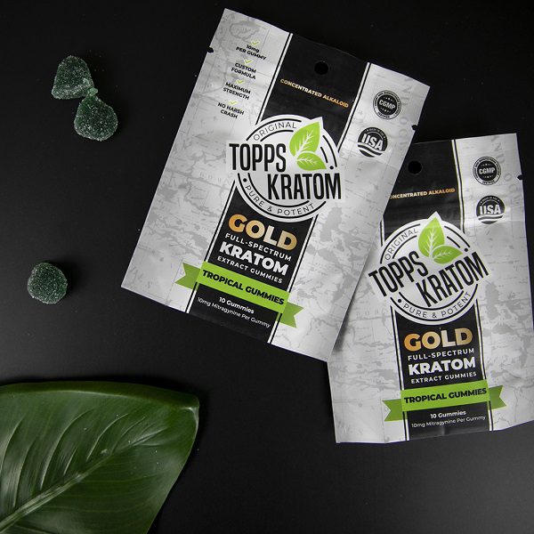 Gold Full-Spectrum Kratom Tropical Gummies Best Sales Price - Kratom