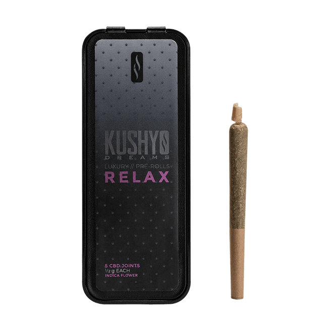 Kushy Dreams 5 Pack CBD Pre-Rolls – Relax Effect Best Sales Price - Pre-Rolls