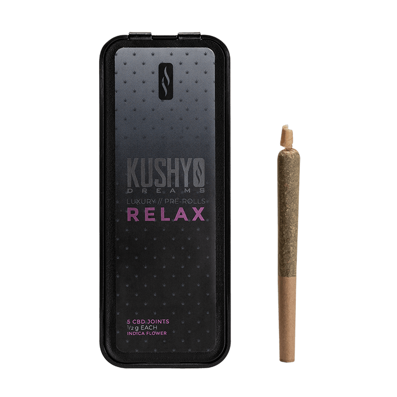 Kushy Dreams 5 Pack CBD Pre-Rolls – Relax Effect Best Sales Price - Pre-Rolls