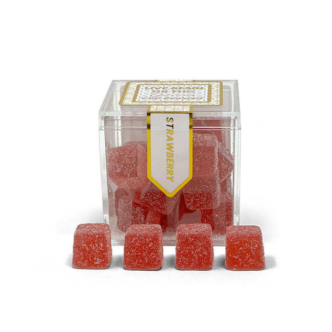 TribeTokes Live Resin Delta 8 THC Gummies | 600mg | CBD-Boosted | Strawberry Best Sales Price - Gummies