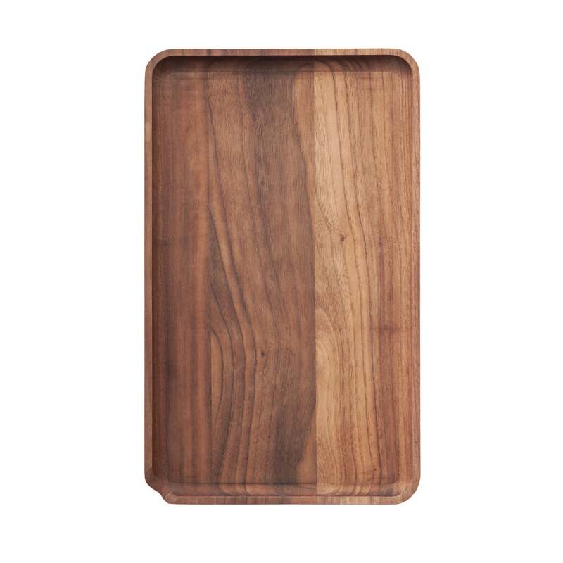 Marley Natural Black Walnut Rolling Tray Best Sales Price - Rolling Papers & Supplies