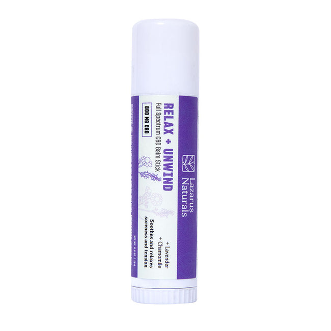 Full Spectrum CBD Balm Stick for Relaxing – Lazarus Naturals Best Sales Price - Beauty