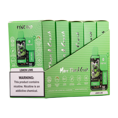 Lemon Lime - Pyne Pod Boost 8500 Best Sales Price - Disposables