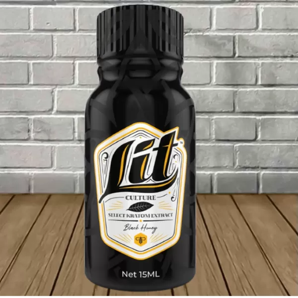 Lit Culture Black Honey Kratom Extract Shot 15ml Best Sales Price - CBD