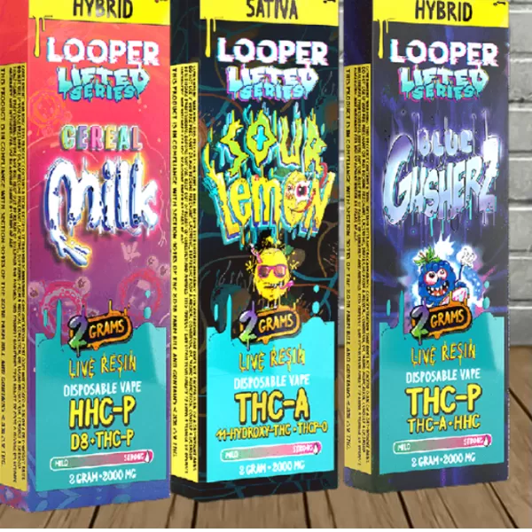 Looper Lifted Series Blended Disposable 2g Best Sales Price - Vape Pens