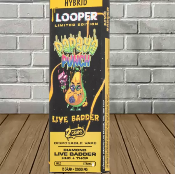 Looper Live Badder Disposable 2g Best Sales Price - Vape Pens