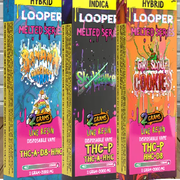 Looper Melted Series Blend Disposable 2g Best Sales Price - Vape Pens