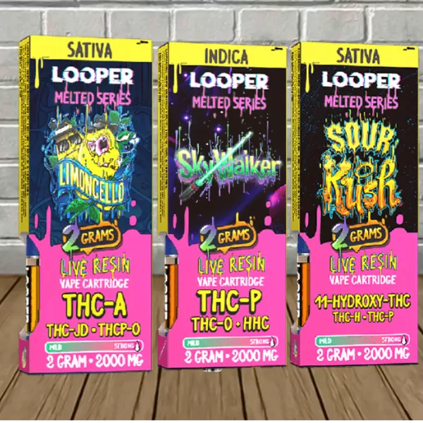Looper Melted Series Blend Vape Cartridge 2g Best Sales Price - Vape Cartridges