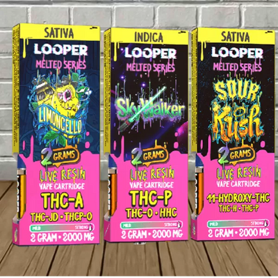 Looper Melted Series Blend Vape Cartridge 2g Best Sales Price - Vape Cartridges