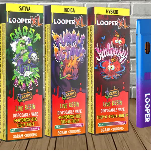 Looper XL Blended Disposable 3g Best Sales Price - Vape Pens