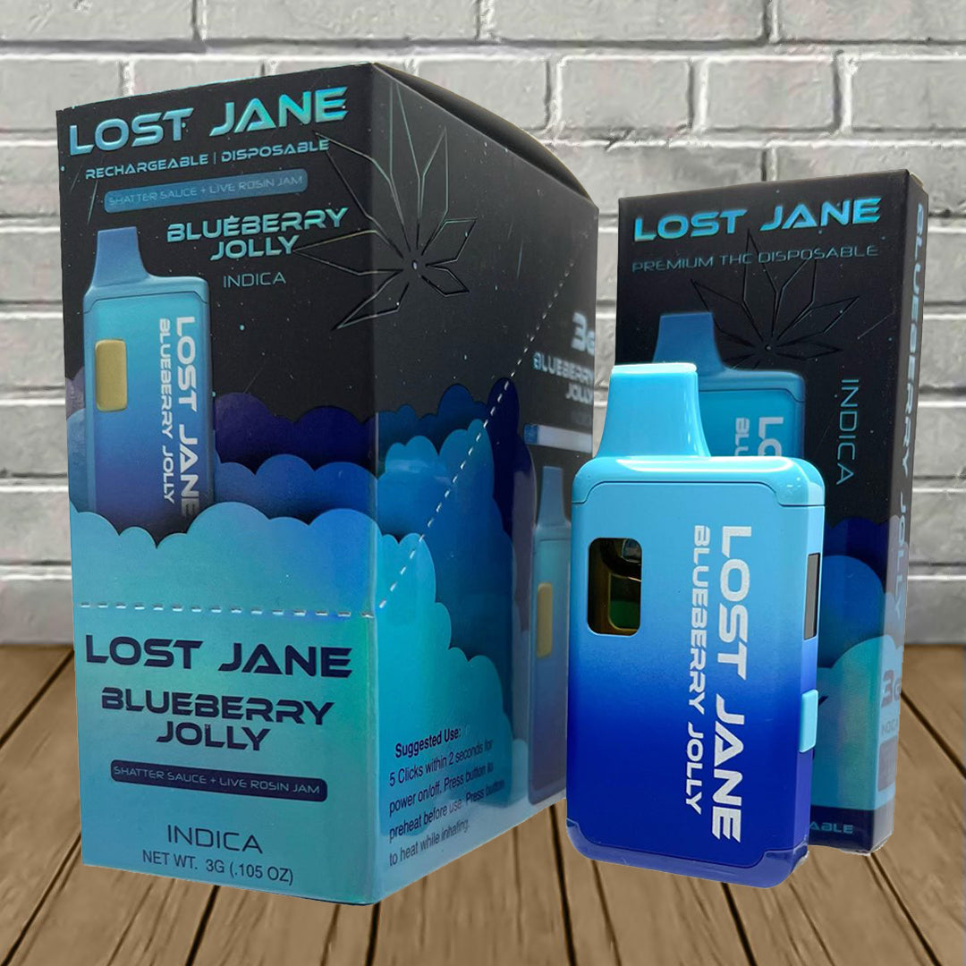 Lost Jane Shatter Sauce + Live Rosin Jam Disposable 3g Best Sales Price - Vape Pens
