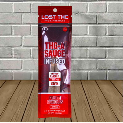 Lost THC 35% THCa Sauce Infused Pre-Rolls 4g Best Sales Price - Pre-Rolls