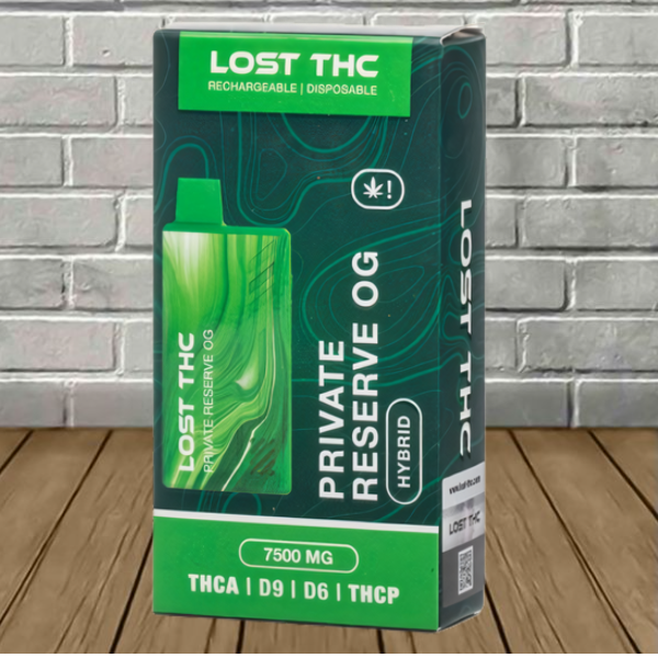 Lost THC THCa | D9 | D6 | THCP Disposable 7.5g Best Sales Price - Vape Pens