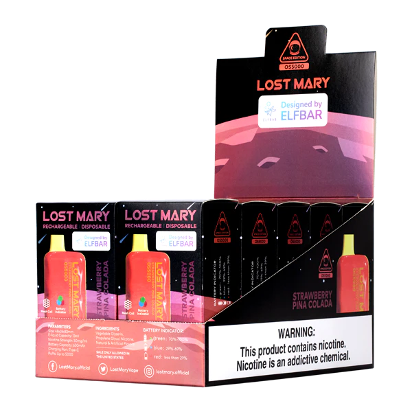 Lost Mary OS5000 Strawberry Piña Colada Best Sales Price - Disposables