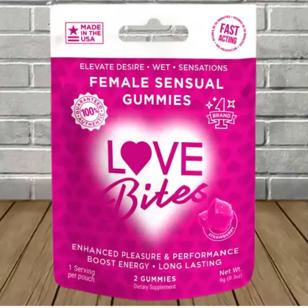 Love Bites Fast Acting Female Sensual Enhancement Gummies Best Sales Price - Gummies