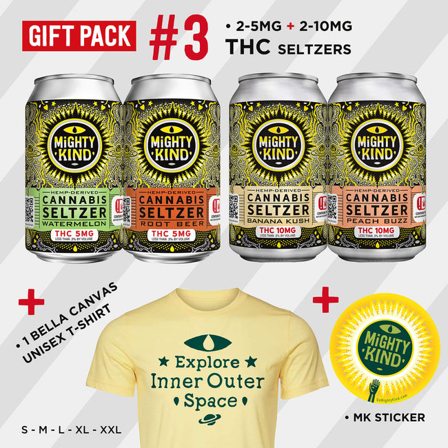 Mighty Kind Gift Pack D9 5mg and 10mg Beverage Drinks Best Sales Price - Edibles