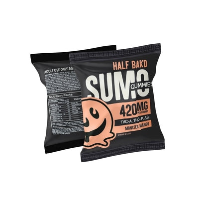 Half Bak'd Monster Mango Sumo Gummies Best Sales Price - Gummies