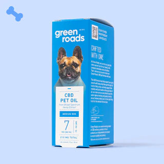 Green Roads Medium Dog CBD Pet Drops - (30ml) 210mg Best Sales Price - Pet CBD