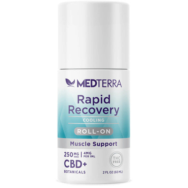 Medterra - CBD Topical - Relief + Recovery Cooling Roll-On - 250mg-500mg Best Sales Price - Beauty
