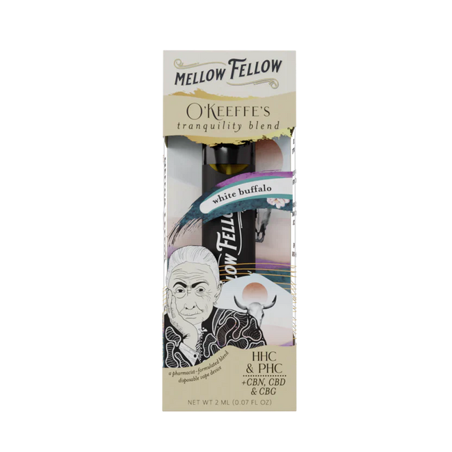 Mellow Fellow O’Keeffe’s Tranquility Blend White Buffalo Best Sales Price - Vape Pens