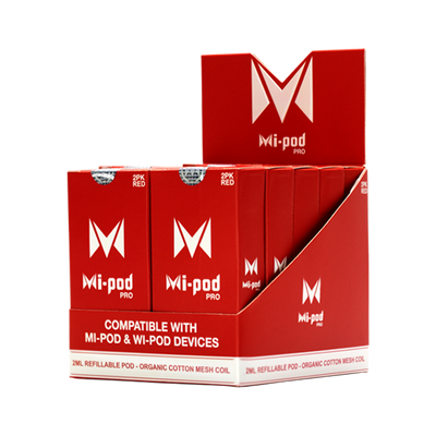 Mi-Pod Pro Replacement Pod - 10PK Best Sales Price - Pod System