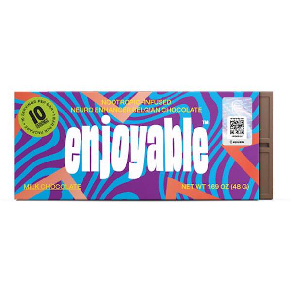 Enjoyable Neuro Enhancer Belgian Chocolate Bar Best Sales Price - Gummies