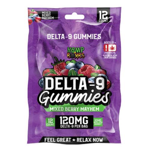 Hemp Bombs Mixed Berry Mayhem Delta 9 Gummies Best Sales Price - Gummies