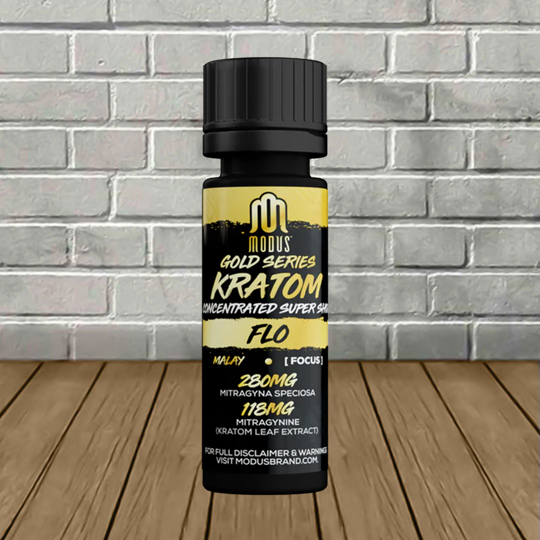 Modus Gold Series Flo Kratom Extract Shot Best Sales Price - CBD