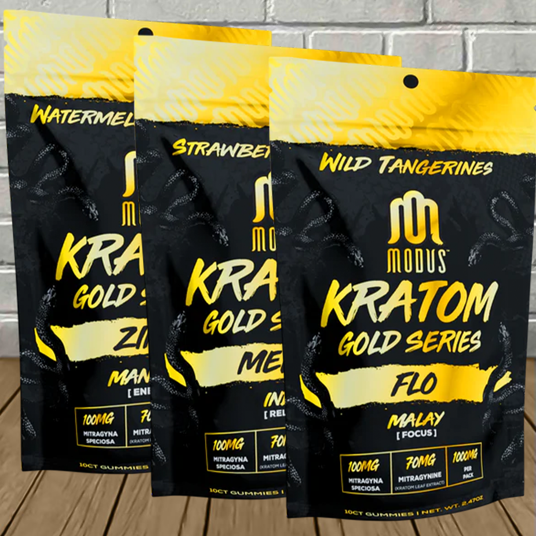 Modus Gold Series Kratom Extract Gummies 1000mg Best Sales Price - Gummies