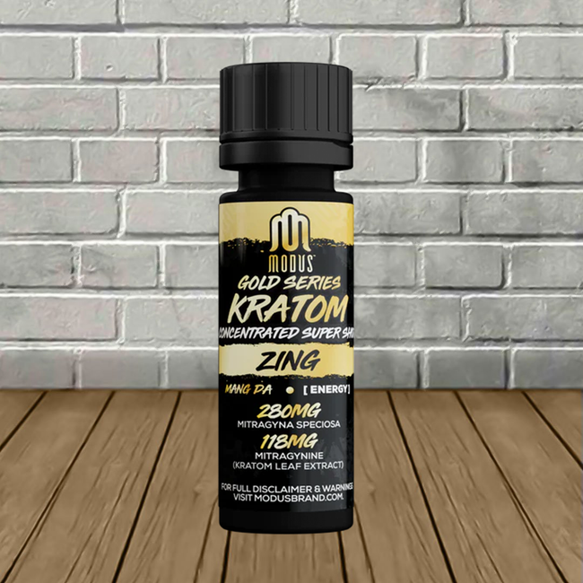 Modus Gold Series Zing Kratom Extract Shot Best Sales Price - CBD