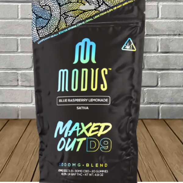 Modus Maxed Out 2:3 D9 + CBD Gummies 1000mg Best Sales Price - Gummies