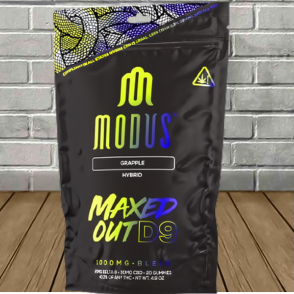 Modus Maxed Out 2:3 D9 + CBD Gummies 1000mg Best Sales Price - Gummies