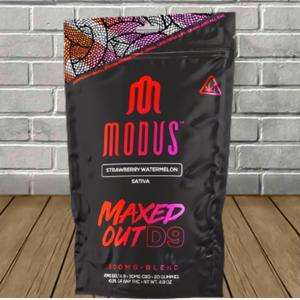 Modus Maxed Out 2:3 D9 + CBD Gummies 1000mg Best Sales Price - Gummies