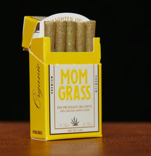 Mom Grass CBG Pre Rolled Joints 5 Pack Best Sales Price - Pre-Rolls
