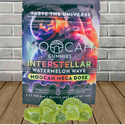 Moocah Mega Dose Mushroom Gummies 5ct Best Sales Price - Gummies