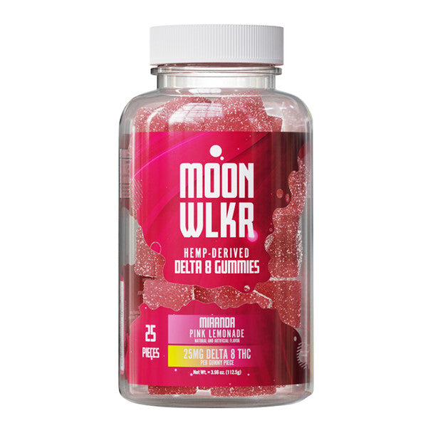 MoonWLKR - Delta 8 Edible - Miranda Gummies - Pink Lemonade - 625mg Best Sales Price - Gummies