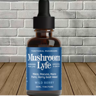 Mushroom Lyfe Functional Mushroom Arousal Tincture Best Sales Price - Tincture Oil