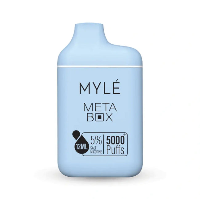 Myle Meta Box Disposable 5000 Puffs - Blueberry Lemon Best Sales Price - Disposables