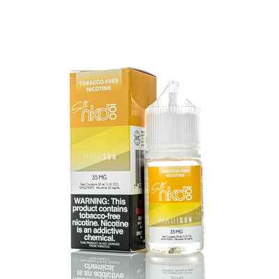 Nkd 100 TFN Salt E-Liquid - Maui Sun - 30ml Best Sales Price - Salt Nic Vape Juice