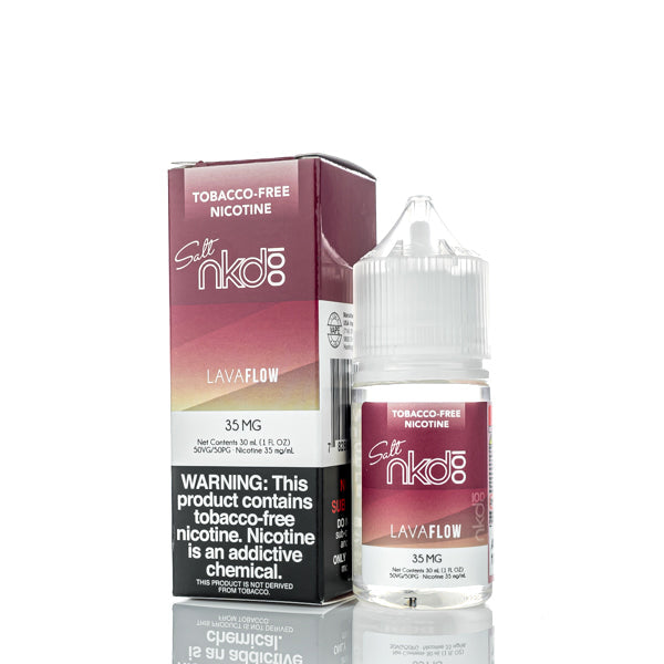 Nkd 100 TFN Salt E-Liquid - Lava Flow - 30ml Best Sales Price - Salt Nic Vape Juice