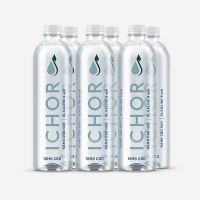 Ichor Nano CBD Water - 6 Pk, 500 ml Best Sales Price - Edibles