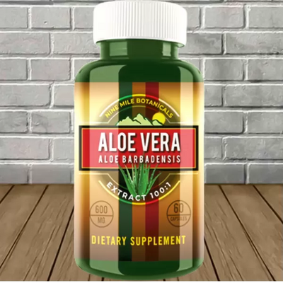 Nine Miles Botanicals Aloe Vera 100:1 Extract 60ct Best Sales Price - CBD