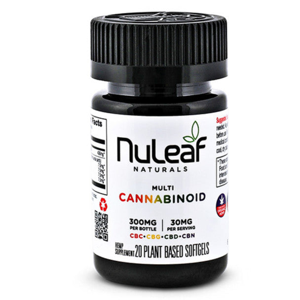 Nuleaf Naturals - CBD Capsules Full Spectrum Multicannabinoid Softgels Best Sales Price - Edibles