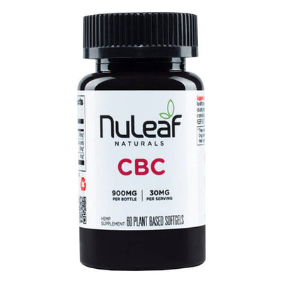 Nuleaf Naturals CBD Softgels - CBC CAPS 300MG-1800MG Best Sales Price - Edibles